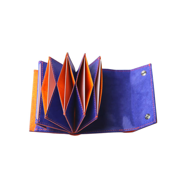 SITUS Minimalist Wallet Tyvek® | Blue×Fluorescent Orange