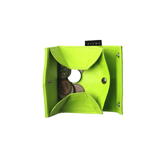 SITUS Minimalist Wallet Tyvek® | Fluorescent Green