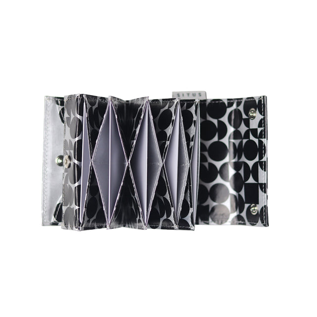 SITUS Minimalist Wallet Tyvek® | Monochrome Arc