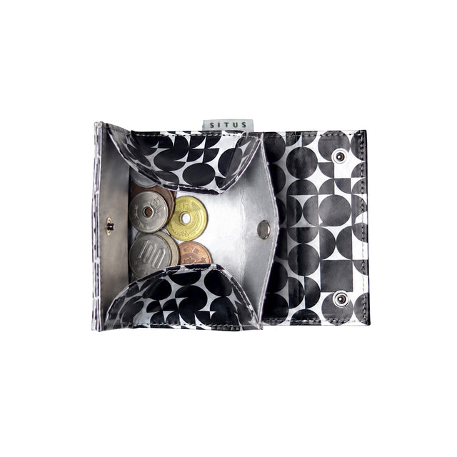 SITUS Minimalist Wallet Tyvek® | Monochrome Arc