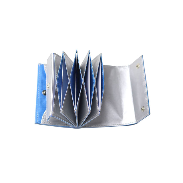 SITUS Minimalist Wallet Tyvek® | Silver×Cobalt Blue
