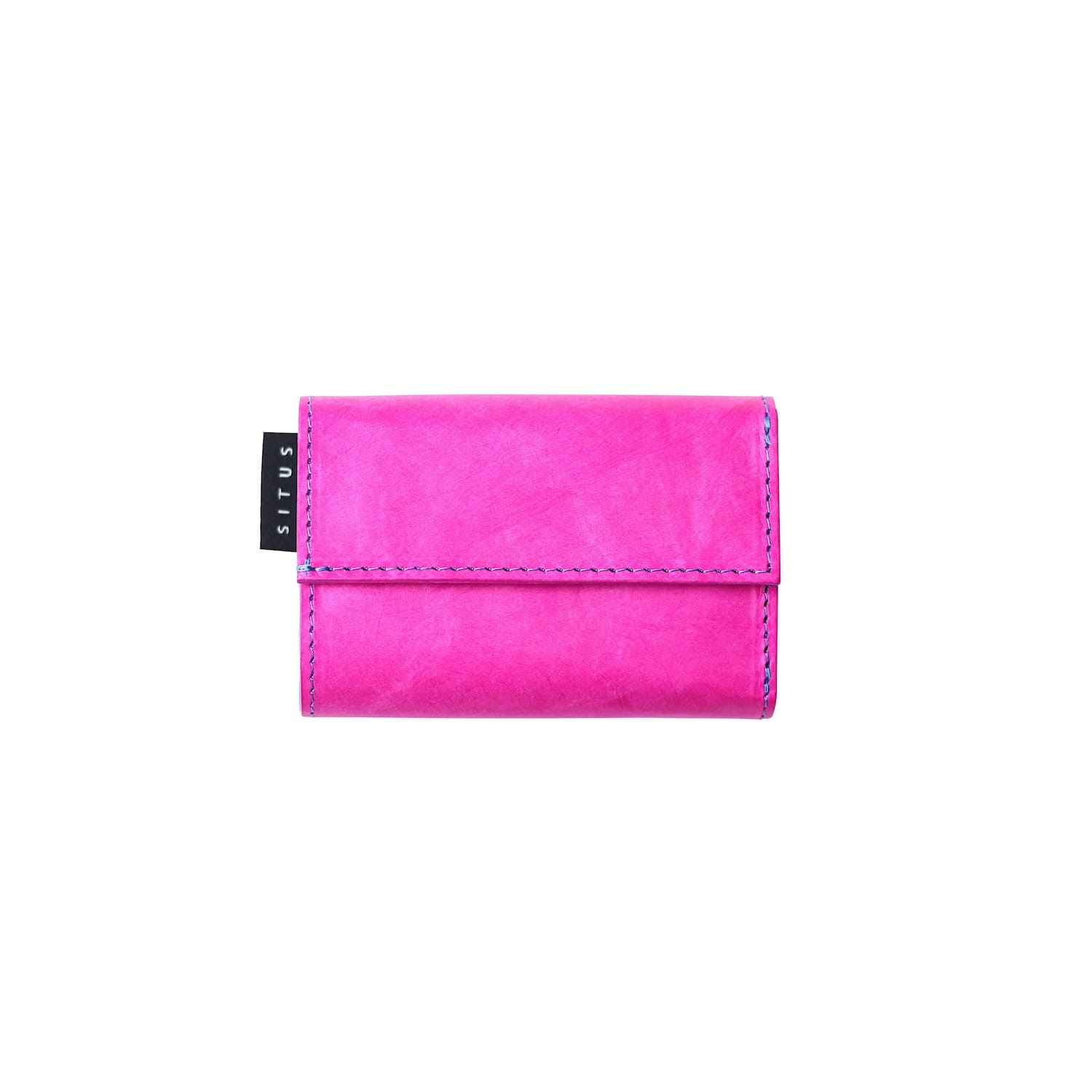 SITUS Minimalist Wallet Tyvek® | Bright Pink×Cobalt Blue – SITUS.TOKYO