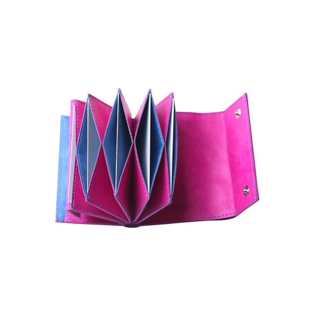 SITUS Minimalist Wallet Tyvek® | Bright Pink×Cobalt Blue