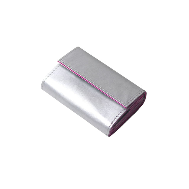 SITUS Minimalist Wallet Tyvek® | Silver×Bright Pink