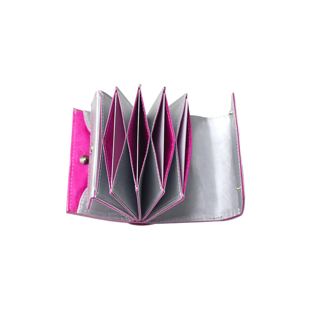 SITUS Minimalist Wallet Tyvek® | Silver×Bright Pink