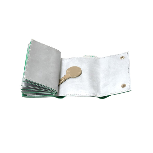 <tc>SITUS Minimalist Wallet Tyvek® | Silver×Cobalt Green</tc>
