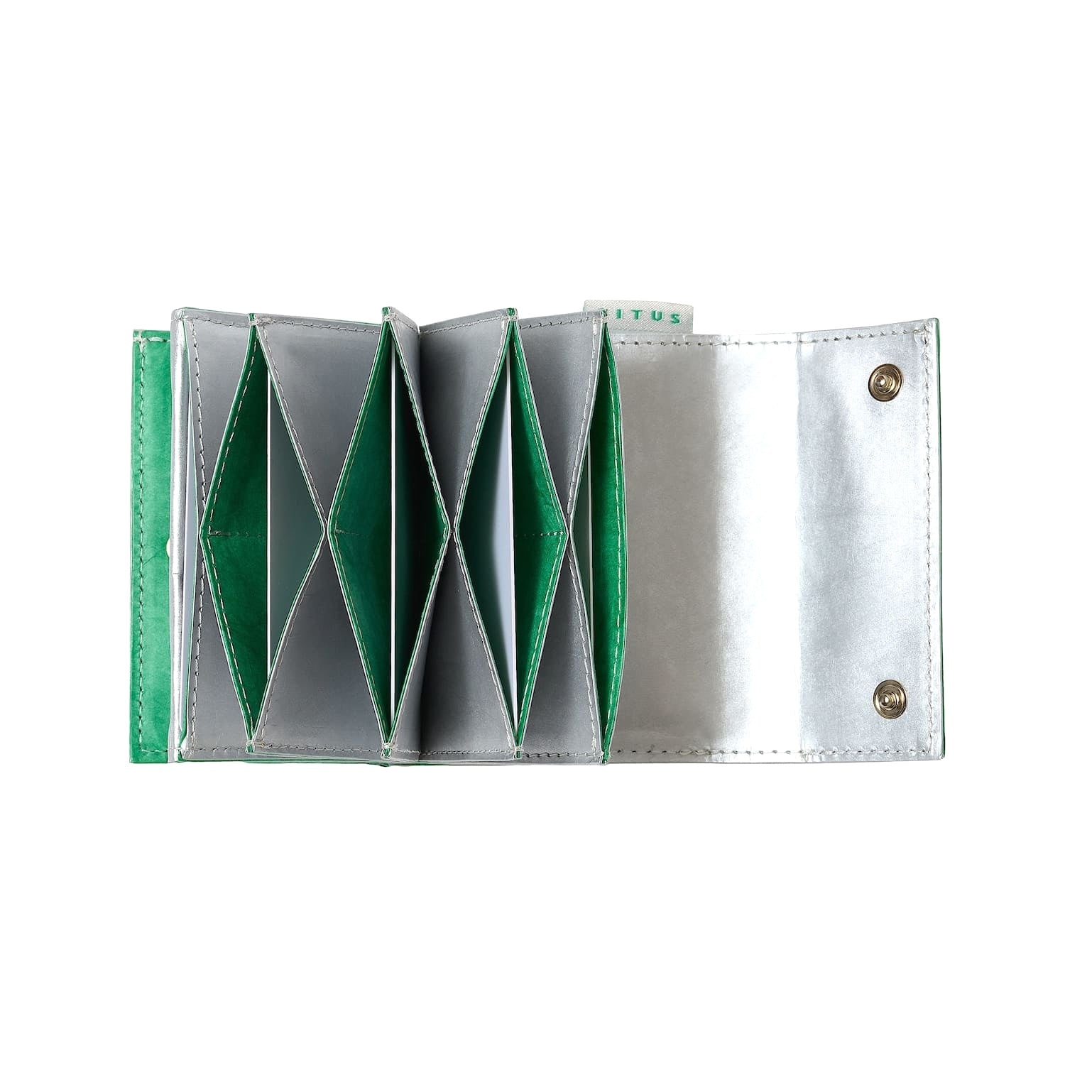 SITUS Minimalist Wallet Tyvek® | Silver×Cobalt Green – SITUS.TOKYO