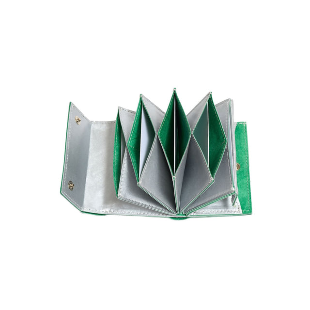 左利き用 SITUS Minimalist Wallet Tyvek® | Silver×Cobalt Green