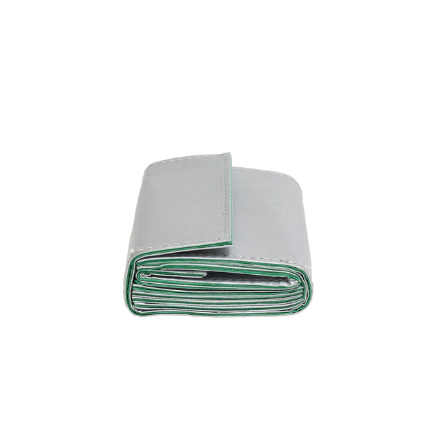 左利き用 SITUS Minimalist Wallet Tyvek® | Silver×Cobalt Green
