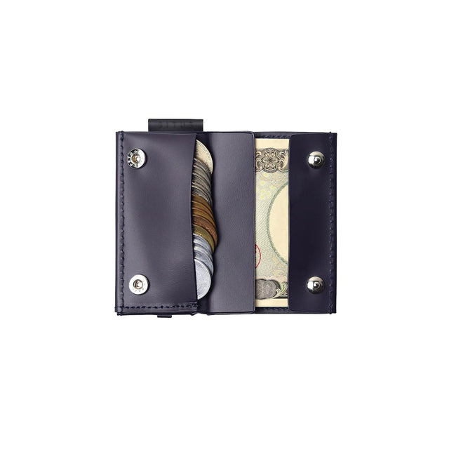 SITUS Micro Wallet Recycled Leather | Navy