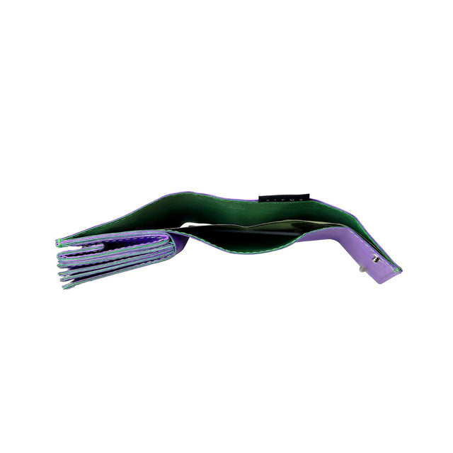 SITUS Minimalist Wallet Tyvek® | Purple×Cobalt Green