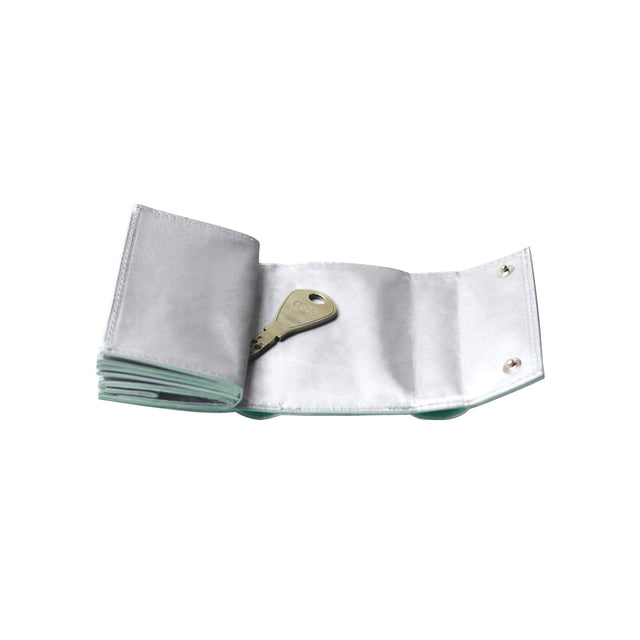 SITUS Minimalist Wallet Tyvek® | Silver×Mint Green