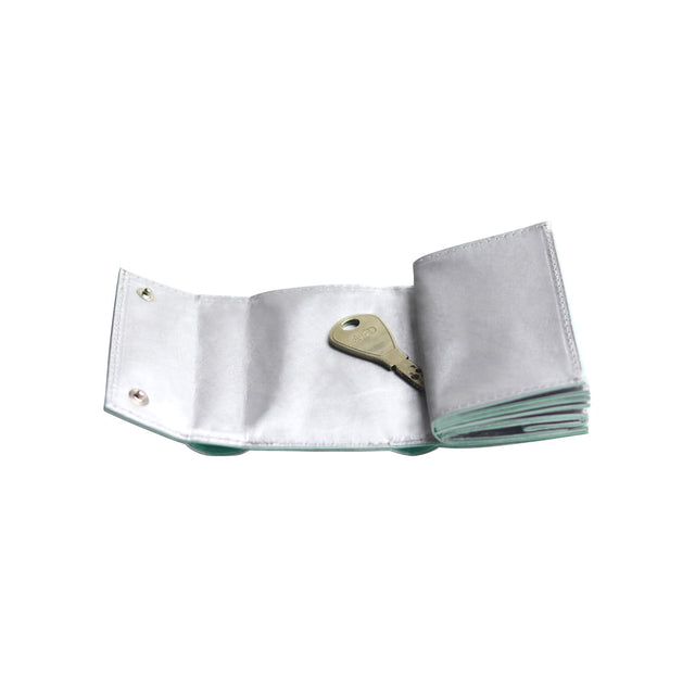 左利き用 SITUS Minimalist Wallet Tyvek® | Silver×Mint Green