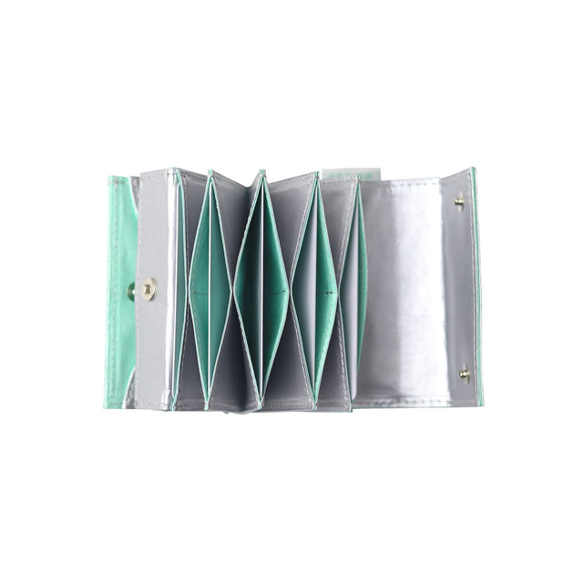 SITUS Minimalist Wallet Tyvek® | Silver×Mint Green