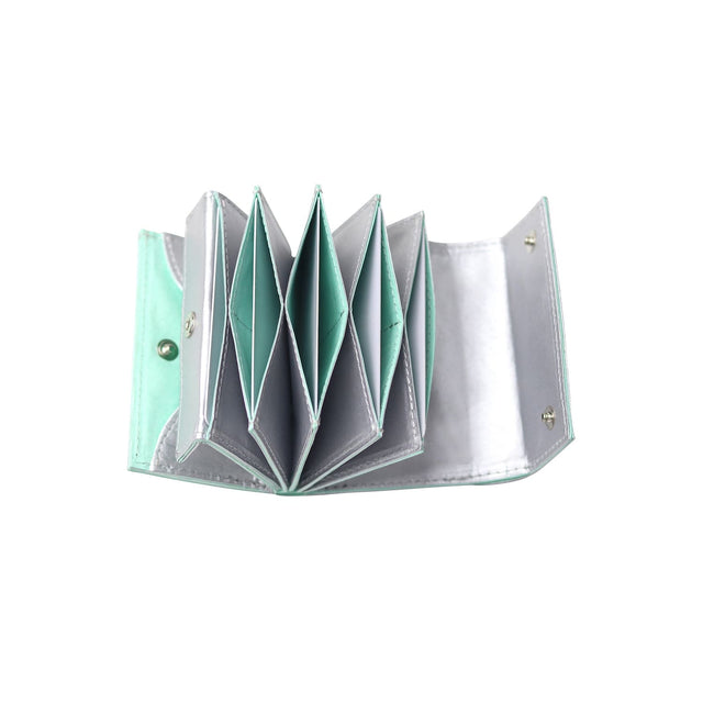 SITUS Minimalist Wallet Tyvek® | Silver×Mint Green