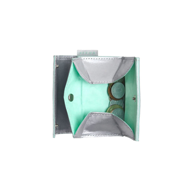 左利き用 SITUS Minimalist Wallet Tyvek® | Silver×Mint Green