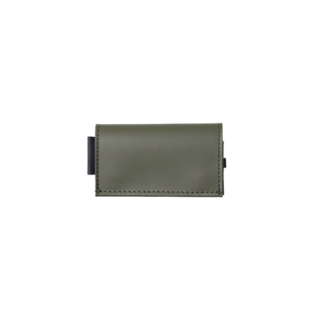 SITUS Micro Wallet Recycled Leather | Olive Green