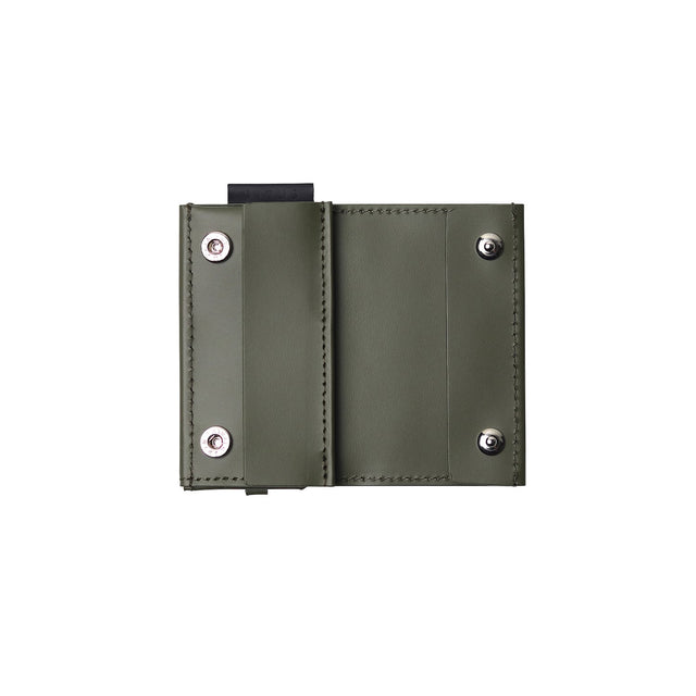 SITUS Micro Wallet Recycled Leather | Olive Green