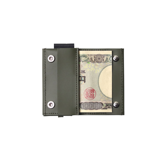 SITUS Micro Wallet Recycled Leather | Olive Green