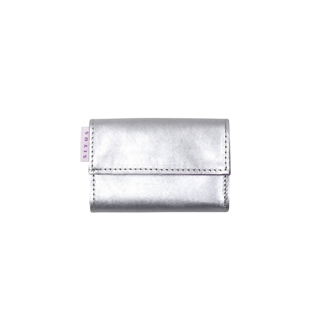 SITUS Minimalist Wallet Tyvek® | Silver×Light Purple