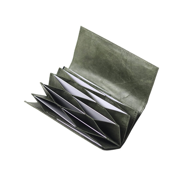 SITUS Short Slim Card Case Tyvek® | Ivy Green