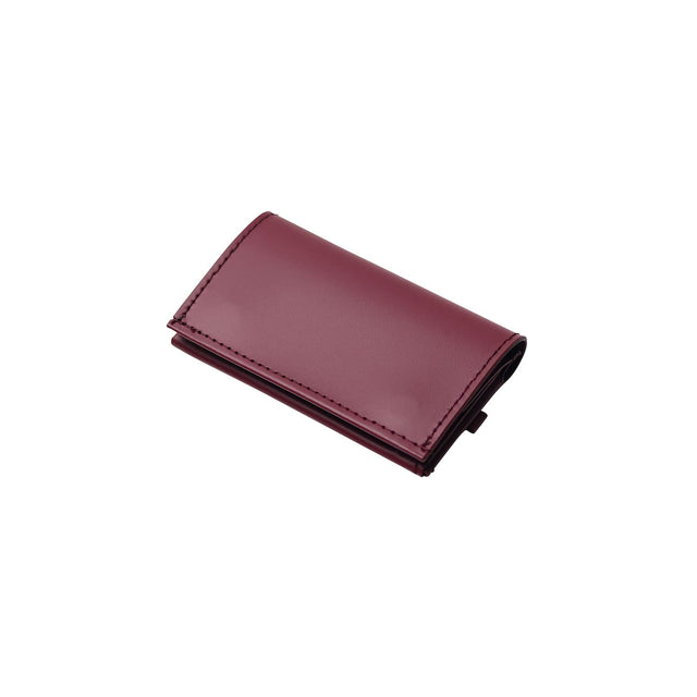 SITUS Micro Wallet Recycled Leather | Wine Red