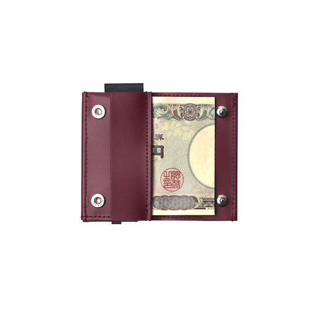 <tc>SITUS Micro Wallet Recycled Leather | Wine Red</tc>
