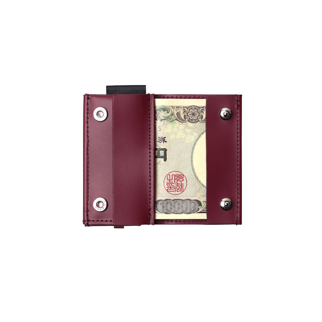 <tc>SITUS Micro Wallet Recycled Leather | Wine Red</tc>