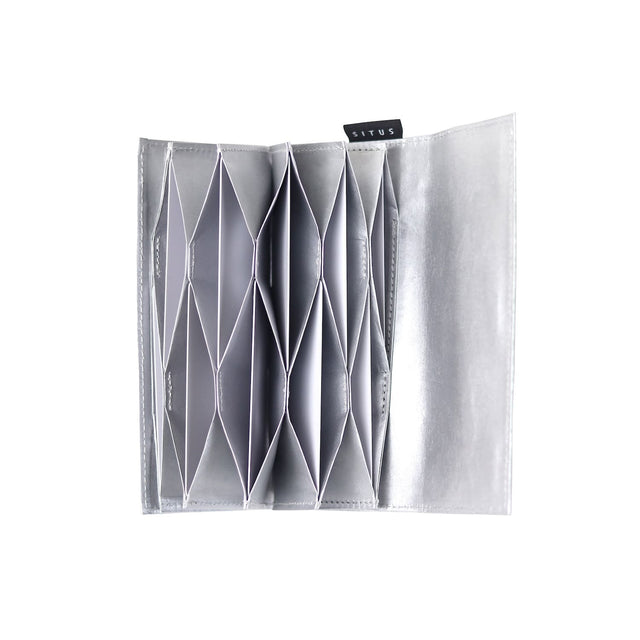 SITUS Short Slim Card Case Tyvek® | Silver