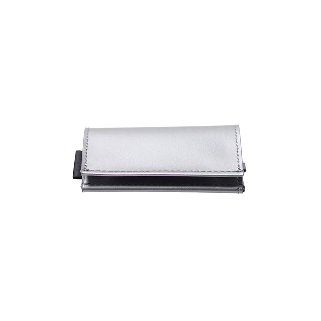 SITUS Micro Wallet Recycled Leather | Silver