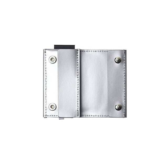 SITUS Micro Wallet Recycled Leather | Silver