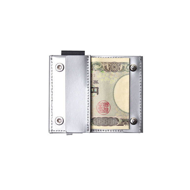 SITUS Micro Wallet Recycled Leather | Silver