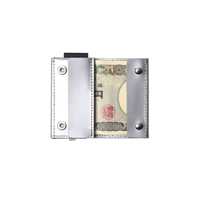 SITUS Micro Wallet Recycled Leather | Silver