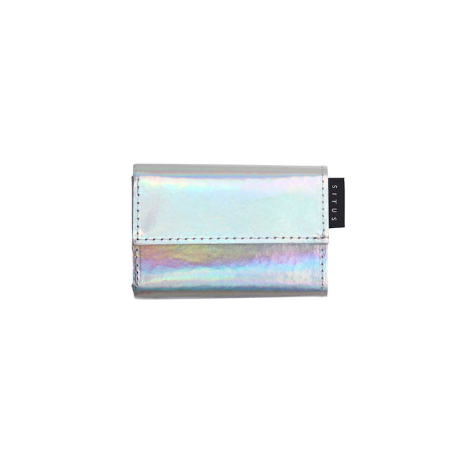 左利き用 SITUS Minimalist Wallet Tyvek® | Aurora Metallic