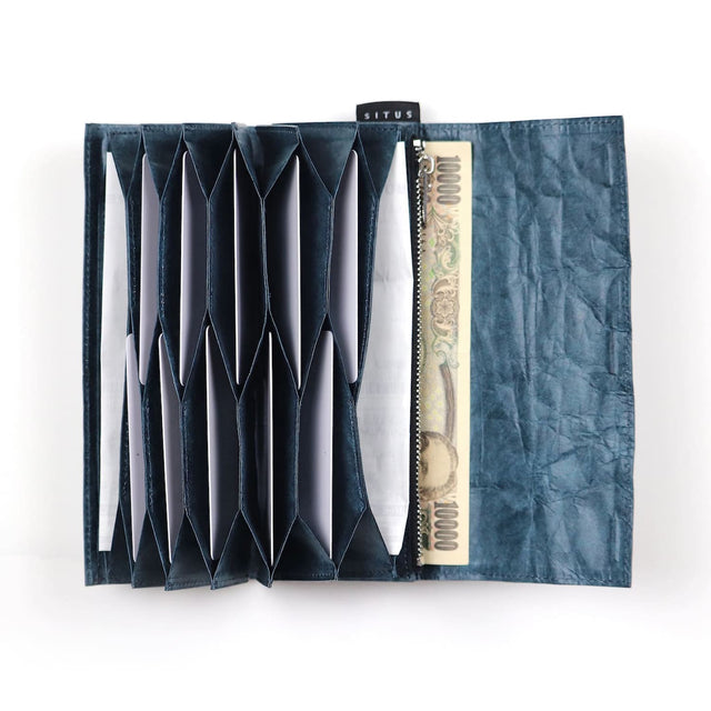 SITUS Short Slim Wallet Tyvek® | Midnight Blue