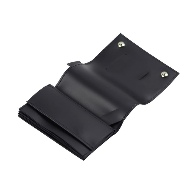 SITUS Tiny Wallet Recycled Leather | Black【Key Pocket付き】