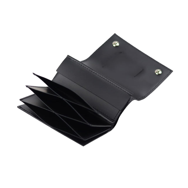 SITUS Tiny Wallet Recycled Leather | Black【Key Pocket付き】