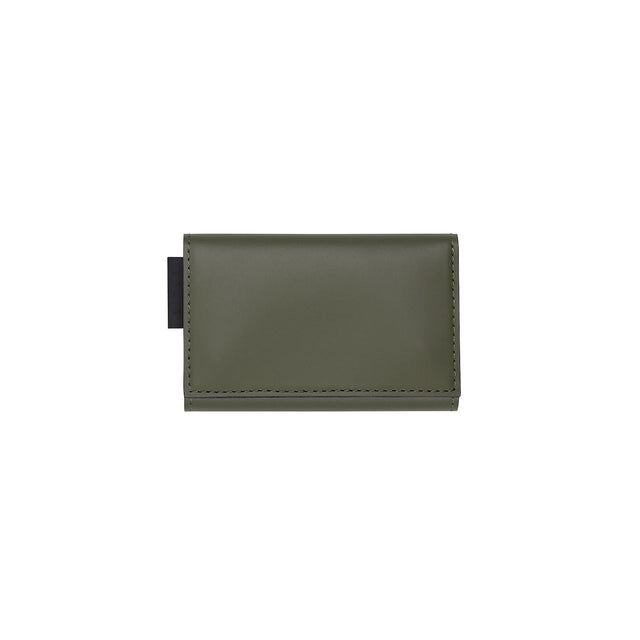 SITUS Tiny Wallet Recycled Leather | Olive Green