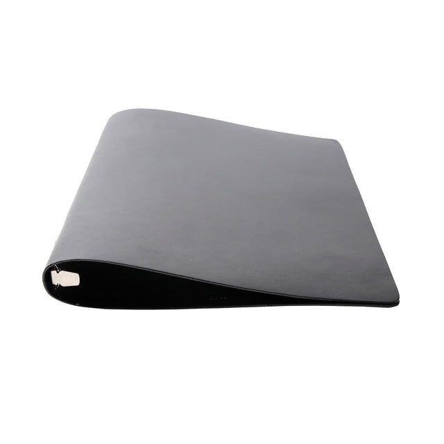 2-Ring Leather Binder | Black