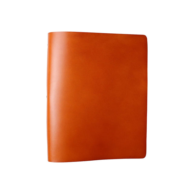 30-Ring Leather Binder | Brown