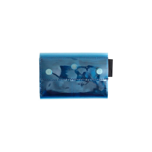 左利き用 SITUS Minimalist Wallet PVC | Clear Blue