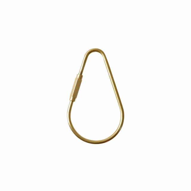 SITUS Brass Screw Lock Keychain | Drop Shape