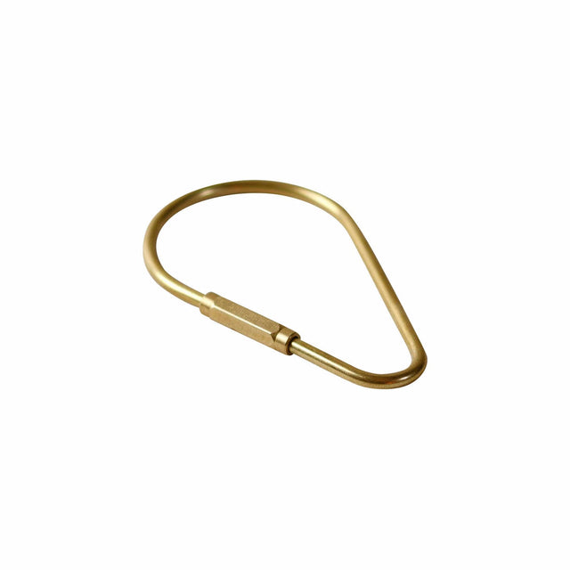 SITUS Brass Screw Lock Keychain | Drop Shape