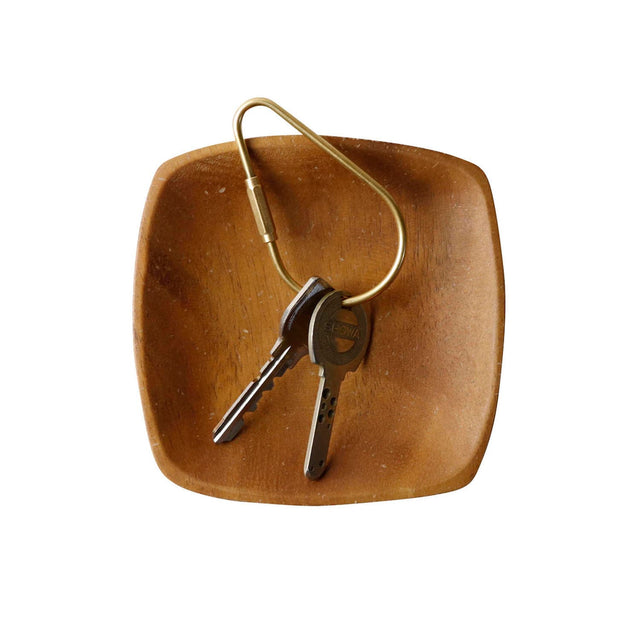 SITUS Brass Screw Lock Keychain | Drop Shape