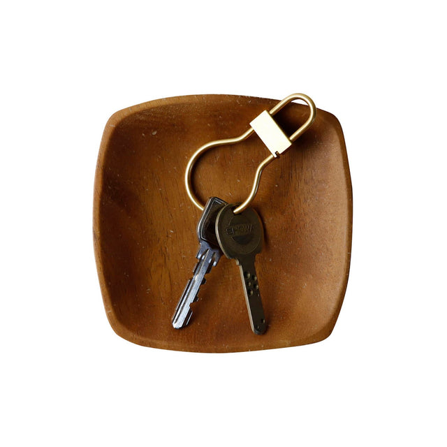 SITUS Brass Screw Lock Keychain | Light Bulb Shape