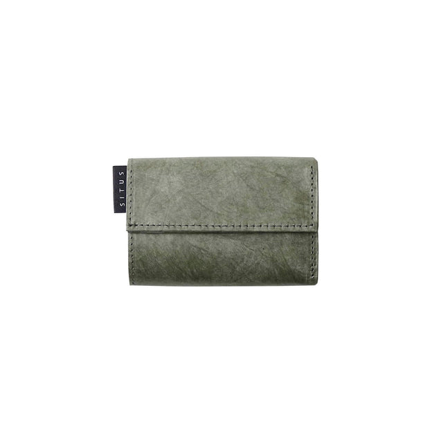 SITUS Minimalist Wallet Tyvek® | Ivy Green