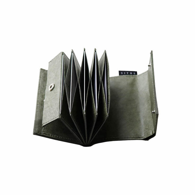 SITUS Minimalist Wallet Tyvek® | Ivy Green