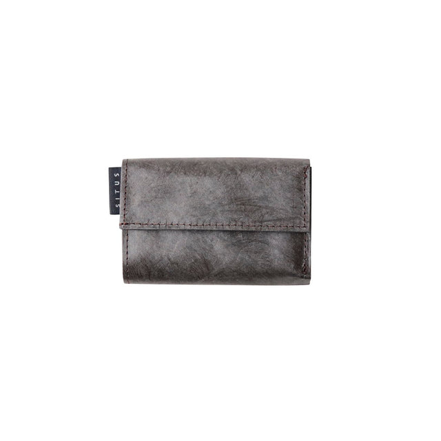 SITUS Minimalist Wallet Tyvek® | Dark Brown