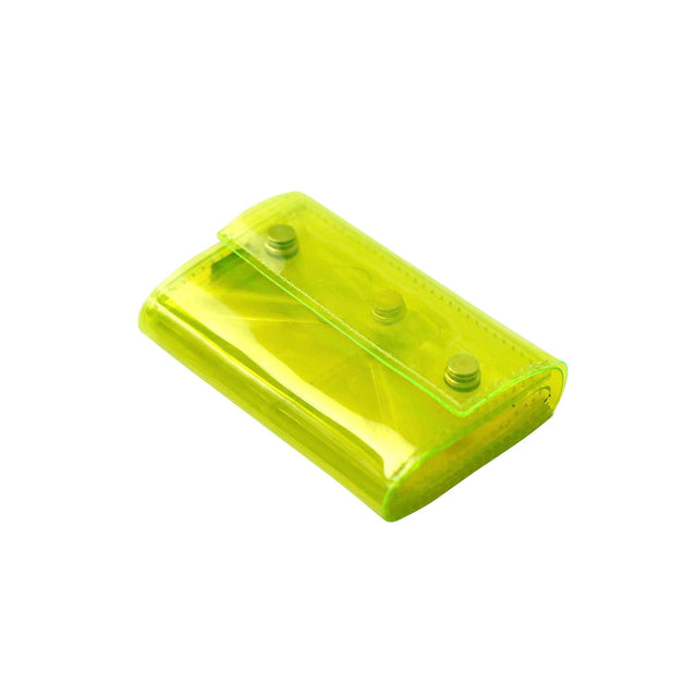 SITUS Minimalist Wallet PVC | Clear Yellow