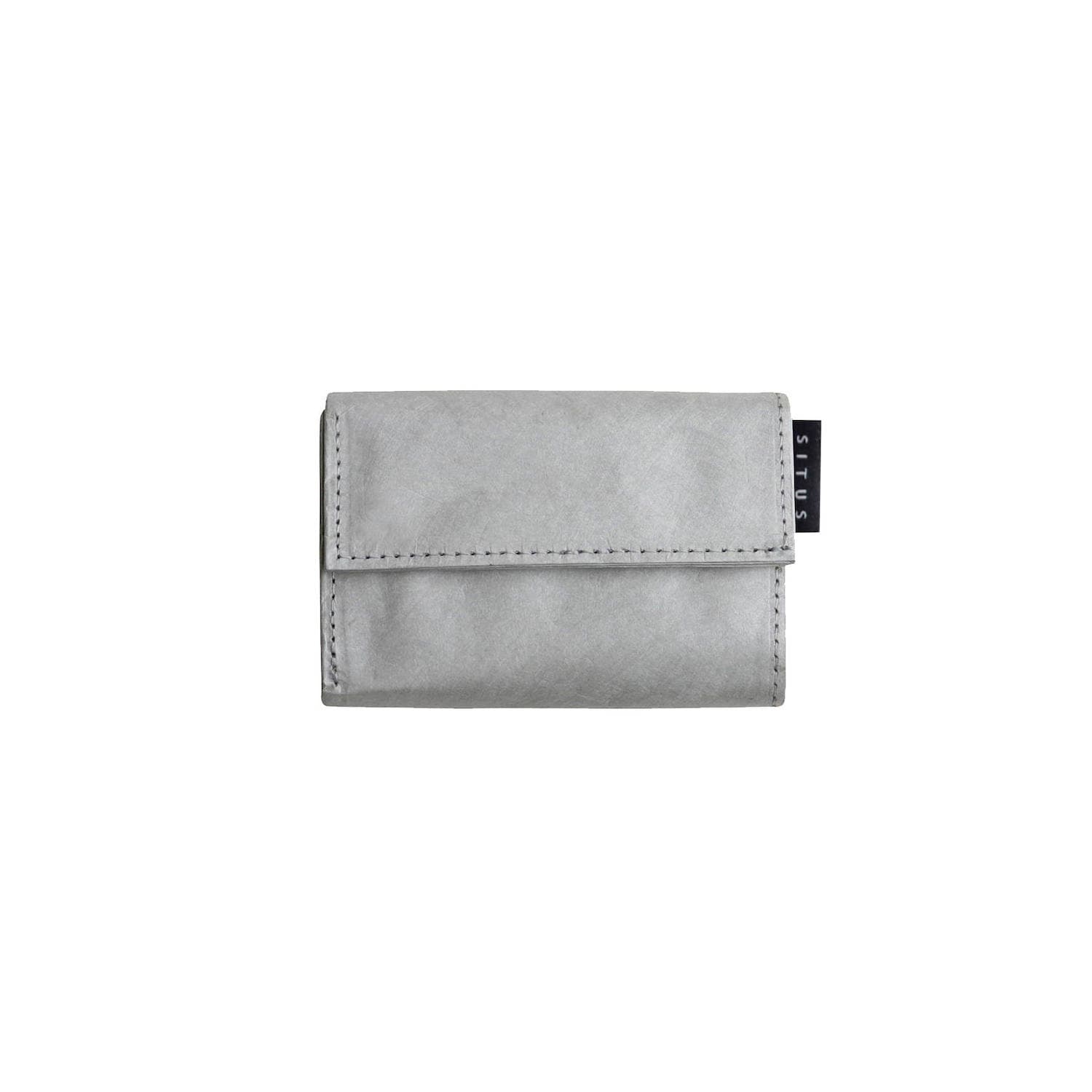 左利き用 SITUS Minimalist Wallet Tyvek® Light Gray –